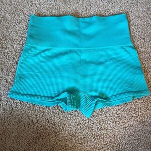 Blue sleep shorts